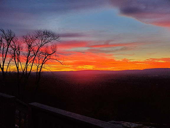 Finally sunrise!
